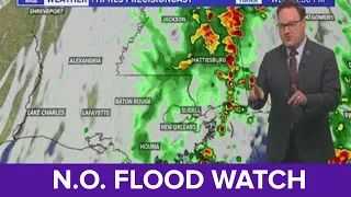 New Orleans Weather: Flood Watch until early Thursday