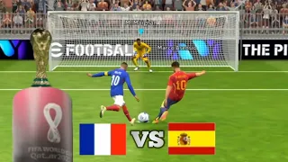 France vs Spain Final Match | Penalty Shootout | eFootball 2024 |