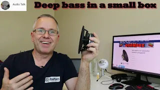 Deep bass in a small box