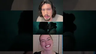 ADAM DRIVER DAISY RIDLEY REYLO REACTION