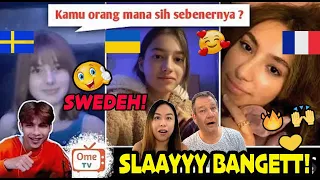 Ketika cowok indo pegang Gitar + Nyanyi bule bule auto terkagum | SINGING  OmeTV  | REACTION !