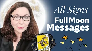 All Signs Full Moon in Sagittarius Astrology & Tarot Messages with Stella Wilde