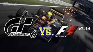 F1 2013 Vs. Gran Turismo 6 @ Monza Circuit