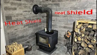 Wood Stove Heat Shield-MUST WATCH!