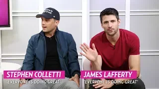 Stephen Colletti and James Lafferty talk about their new show 'Everyone is Doing Great.'