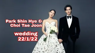 Park Shin Hye & Choi Tae Joon wedding moments
