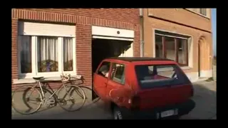 Belgian guy parks in a garage just 6cm bigger than his car