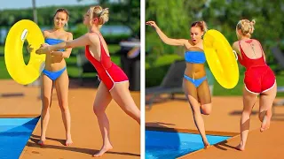 10 FUNNY SUMMER DIY PRANKS! Best DIY Pranks on Friends & Family by QWE girls