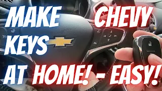 DIY: How To Program a 2016-2019 Chevy Volt Key Fob