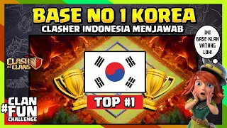 BASE TOP 1 KOREA vs LEGEND INDONESIA! | CFC Indonesia