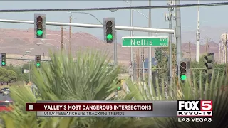 The most dangerous intersections in Las Vegas