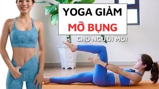 Yoga Giảm Mỡ Bụng cho người mới bắt đầu, Hết Sạch Mỡ Bụng | Hoàng Uyên Yoga