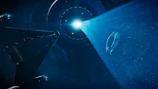 USS Discovery Pulls Tikhov Out Of The Storm - Star Trek Discovery 3x05