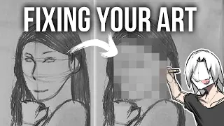 Fixing your Drawings! | ART AID | DrawlikeaSir