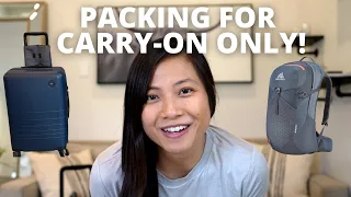How To Pack for Full-Time Travel | Tips for Carry-On Only!