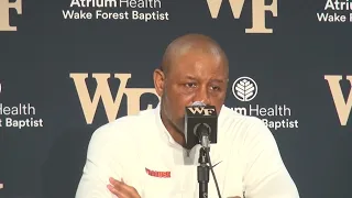 Adrian Autry postgame at Wake Forest