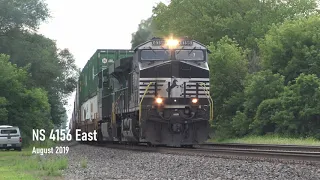 Dug up from the archives: Norfolk Southern Chicago Line at Osceola, Indiana. 2017-2019.