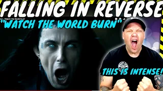 Ronnies MOST INTENSE Video Yet? FALLING IN REVERSE " Watch The World Burn " [ Reaction ]