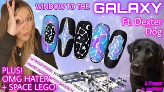 🌌 Window To The Galaxy...Nails | Easy Marble Galaxy | Gel Polish Nail Art Design Tutorial #galaxy