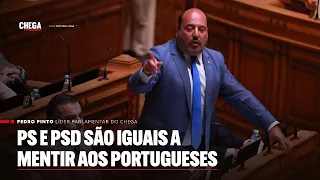PS e PSD são iguais a mentir aos portugueses