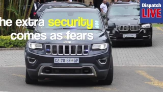 WATCH: President Jacob Zuma's security beefed up