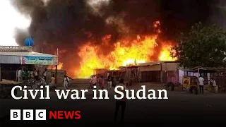 Sudan conflict: ‘Our lives have become a piece of hell’ - BBC News