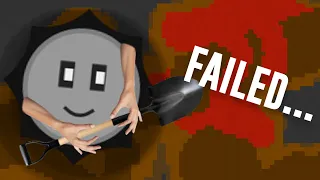 Digdig.io - Trying to stay alive but failed!