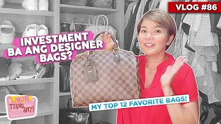 INVESTMENT BA ANG DESIGNER BAGS? My Top 12 Favorite Bags | Fun Fun Tyang Amy Vlog 86