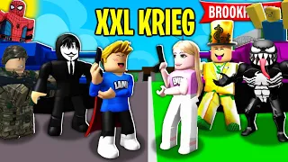 XXL KRIEG bricht aus in BROOKHAVEN! (Roblox Brookhaven 🏡RP | Story Deutsch)