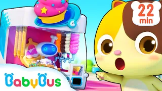 Automatul de înghețată 🍨 Învățăm fructele și aromele - Cântece copii BabyBus în română