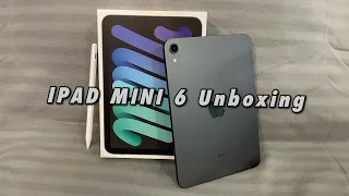 iPad Mini 6 Unboxing 2021 + accessories (Goojodoq Pencil, Tempered Glass)