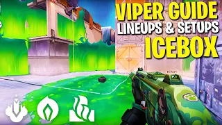 NEW ICEBOX VIPER GUIDE! Secret Viper Lineups and Setups (Valorant)
