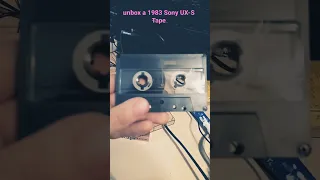 😁🙌 Unbox an 1983 Sony UX-S Tape and making an oldschool Rave Mixtape 📼👍