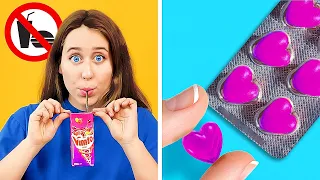 Oops! CRAZY HACKS AND TRICKS! How To Sneak Snacks Everywhere???