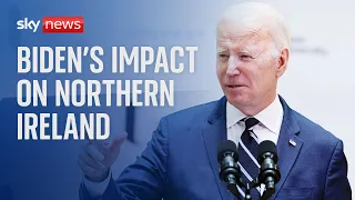 US President Biden appeals for 'peace' in Northern Ireland speech