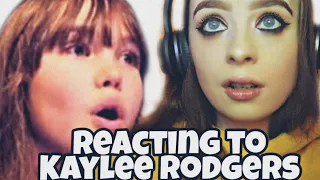 Reacting to Kaylee Rodgers- Hallelujah