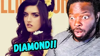 SHE CAN RAP!!! Angelina Jordan "DIAMOND" (Visualizer) | REACTION