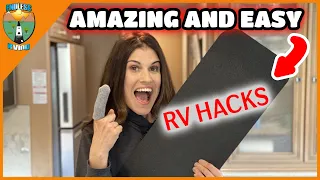 Amazing RV Hacks That Are Easy And Affordable!