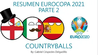 Resumen Eurocopa 2021 Countryballs - PARTE 2