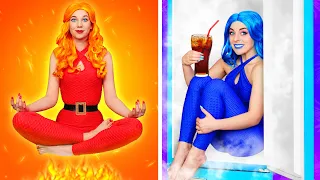 Desafío Caliente vs Frío | Chica En Ilamas vs Chica Helada by Multi DO