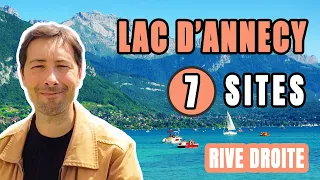 7 Places to See in LAKE ANNECY Right Bank 🤩 FRANCE 🇫🇷  Discovery Guide