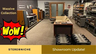 StereoNiche Update on the Showroom and a peak inside the back room