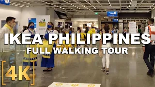 Full Walking Tour on the BIGGEST IKEA in the world! IKEA Philippines | 4K | Pasay City