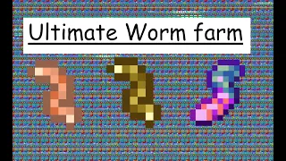 Ultimate Gold Worm Farm      Terraria Fun Farms 01