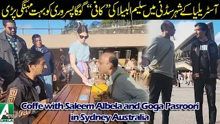 Coffee with Saleem Albela and Goga Pasroori in Sydney Australia