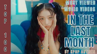 [TOP 100] MOST VIEWED MUSIC VIDEOS BY KPOP ARTISTS IN THE LAST MONTH | NOVEMBER 2022