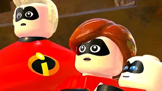 Incredibles 2 Full Game Walkthrough (LEGO The Incredibles Cutscenes)