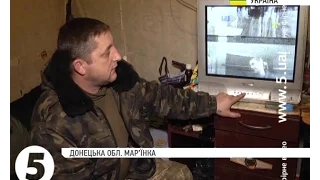 Українське ТБ в зоні #АТО: Захисники Мар'їнки взялися пробивати інформаційну блокаду