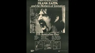 Frank Zappa - 1976 - Festival Hall - Melbourne, Australia.