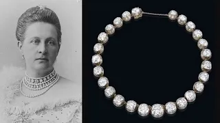 Olga Konstantinovna's magnificent diamond riviera necklace.